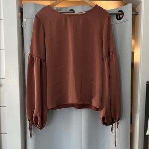 Carolina Belle Rich Brown Blouse